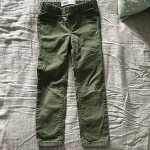 Girls 5T Old Navy green stretch jegging